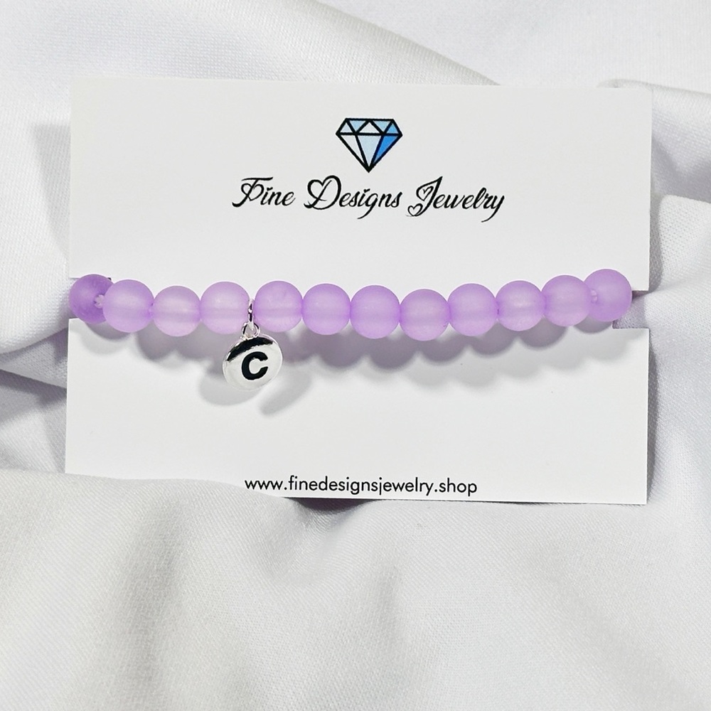 💜Purple Glass Bracelet💜